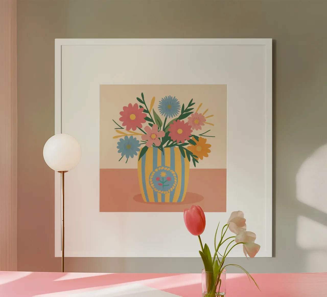 Bouquet di strisce di sole carta hahnemühle da Rain Balance
