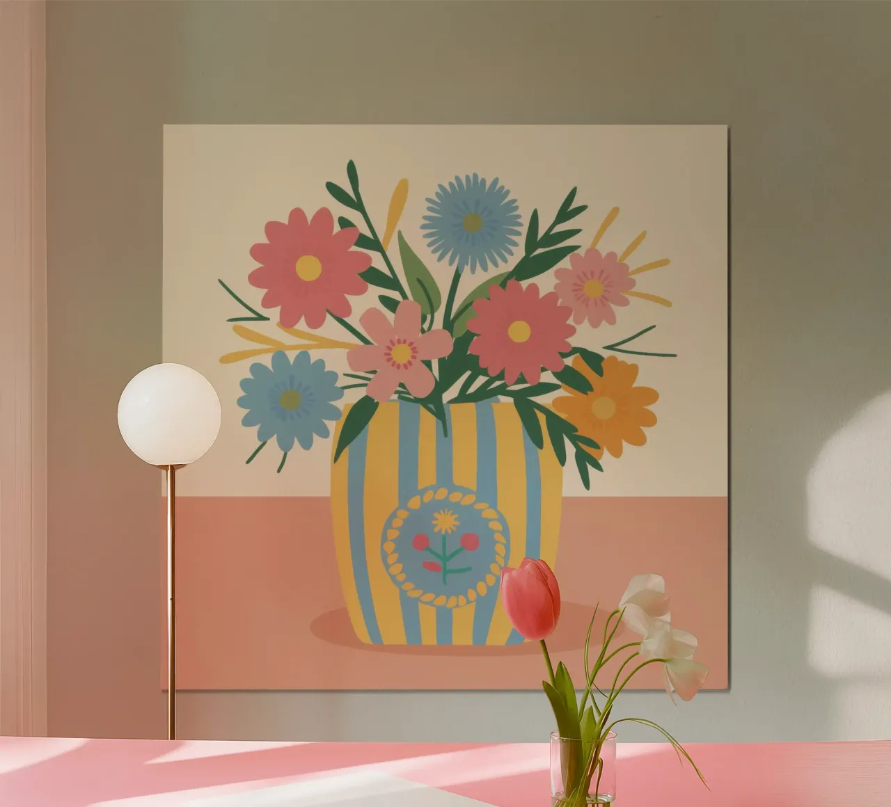Bouquet di strisce di sole carta hahnemühle da Rain Balance