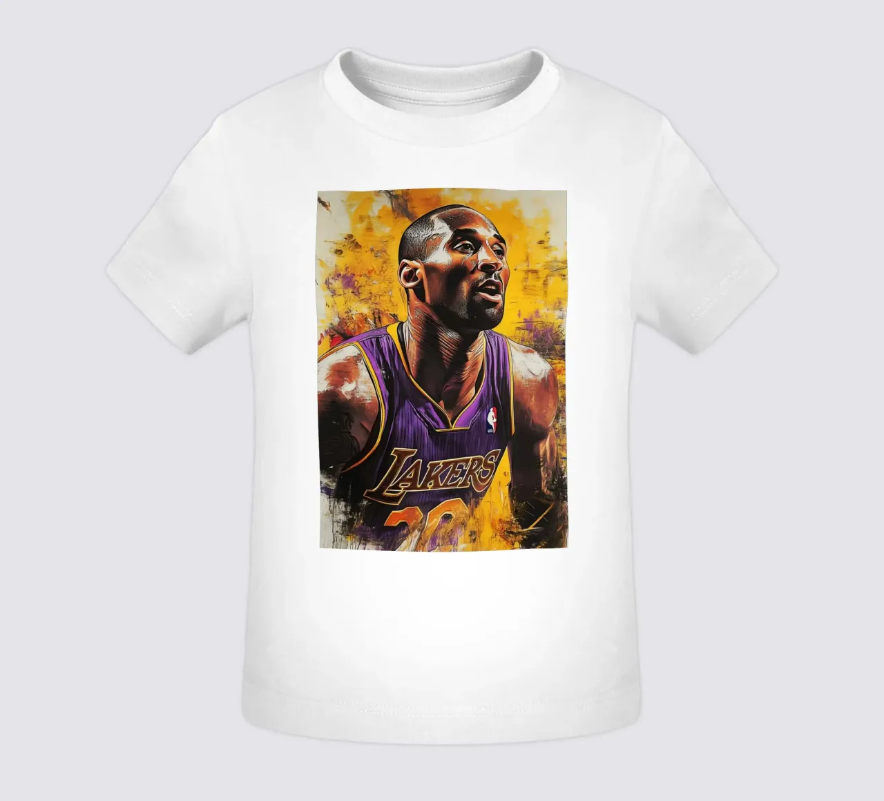 Kobe Bryant art maglietta neonato da Lembayung art