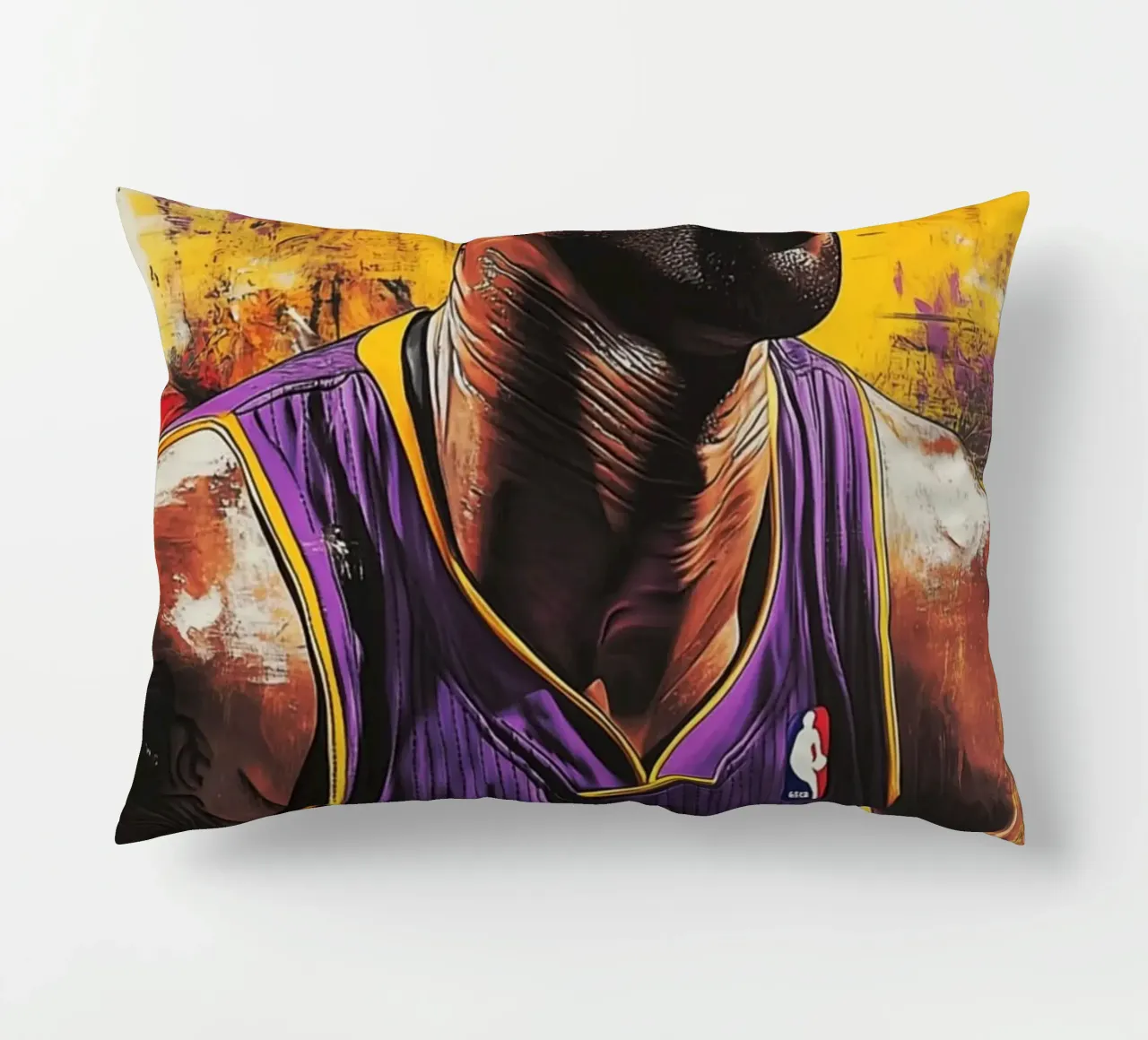 Kobe Bryant art cuscino da Lembayung art