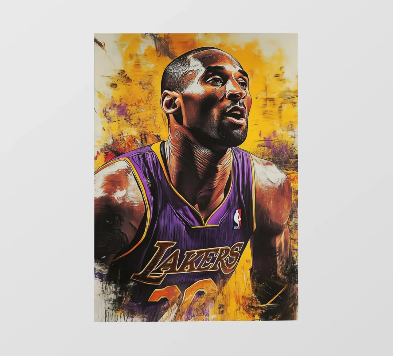 Kobe Bryant art pellicola backlit da Lembayung art