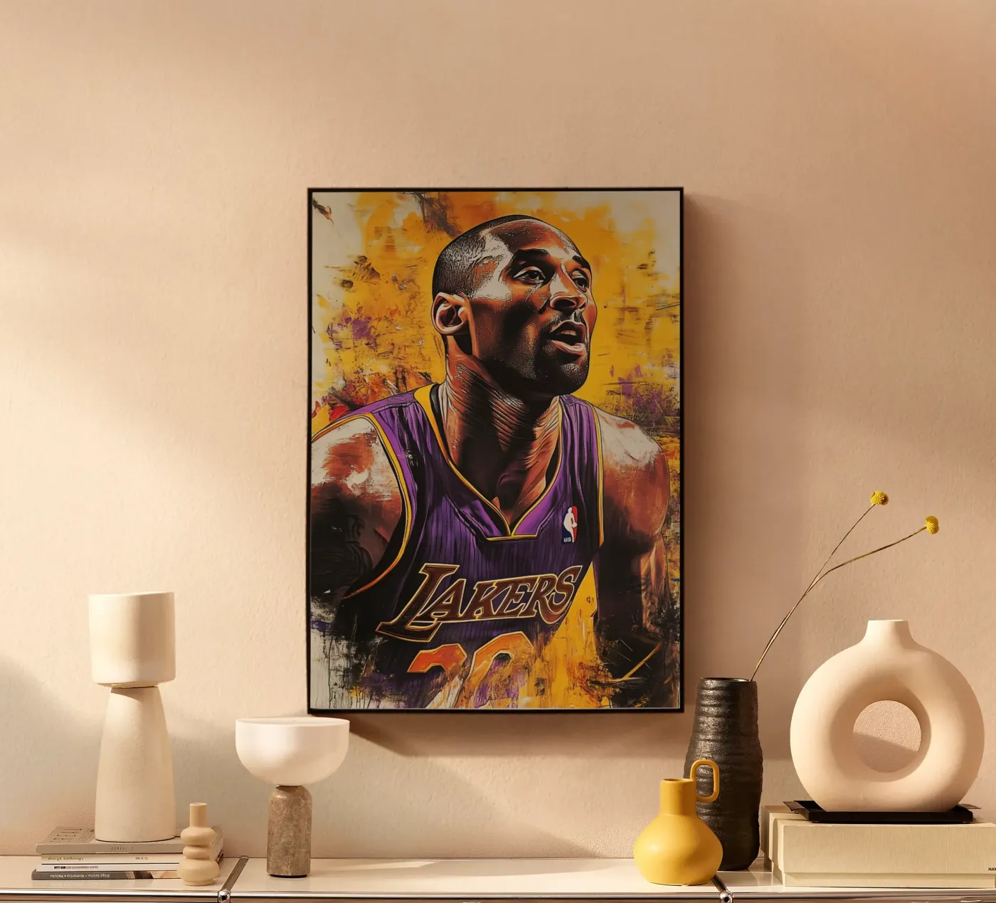 Kobe Bryant art plexiglass da Lembayung art