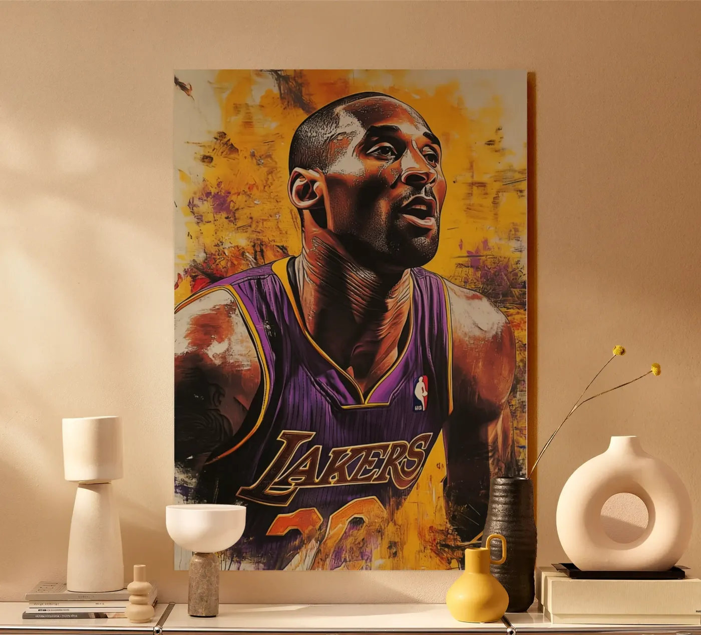 Kobe Bryant art plexiglass da Lembayung art
