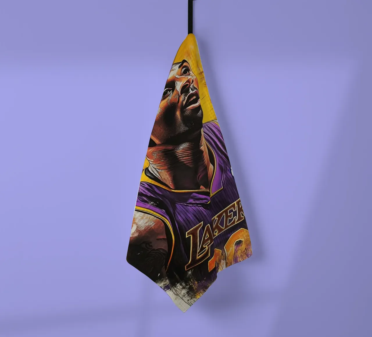Kobe Bryant art canovaccio da cucina da Lembayung art