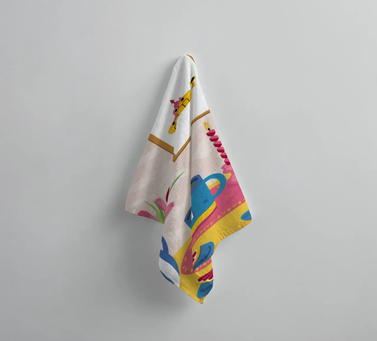 Tulp Theetafel badhanddoek van Reds Jays