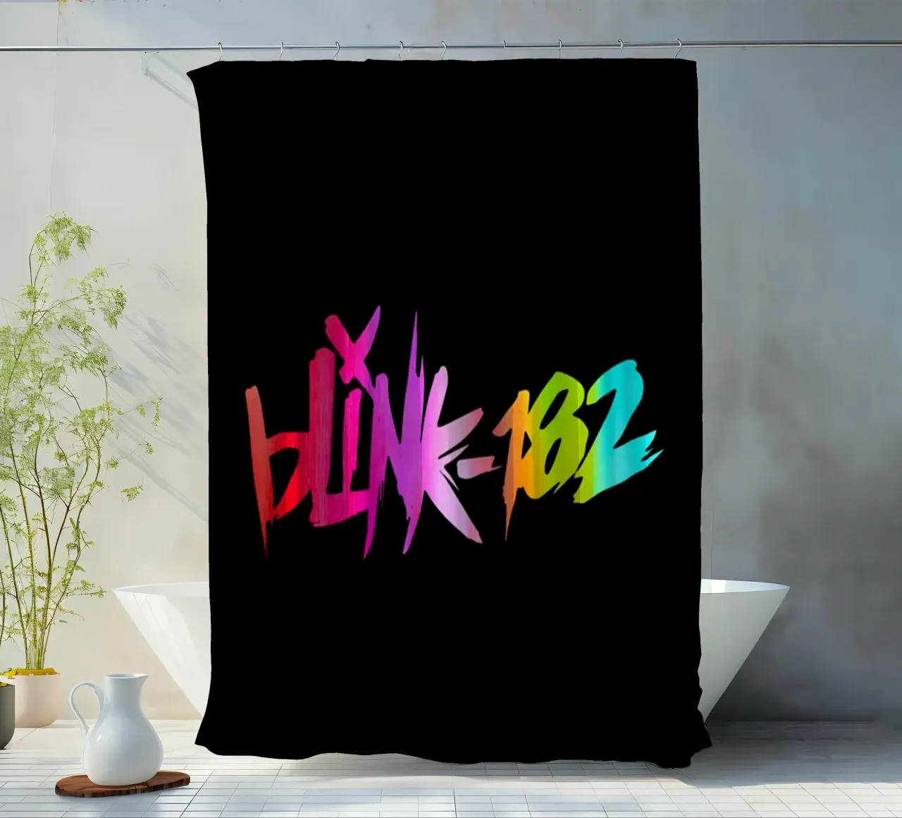 Blinken 182 2 Typ Duschvorhang von music soul