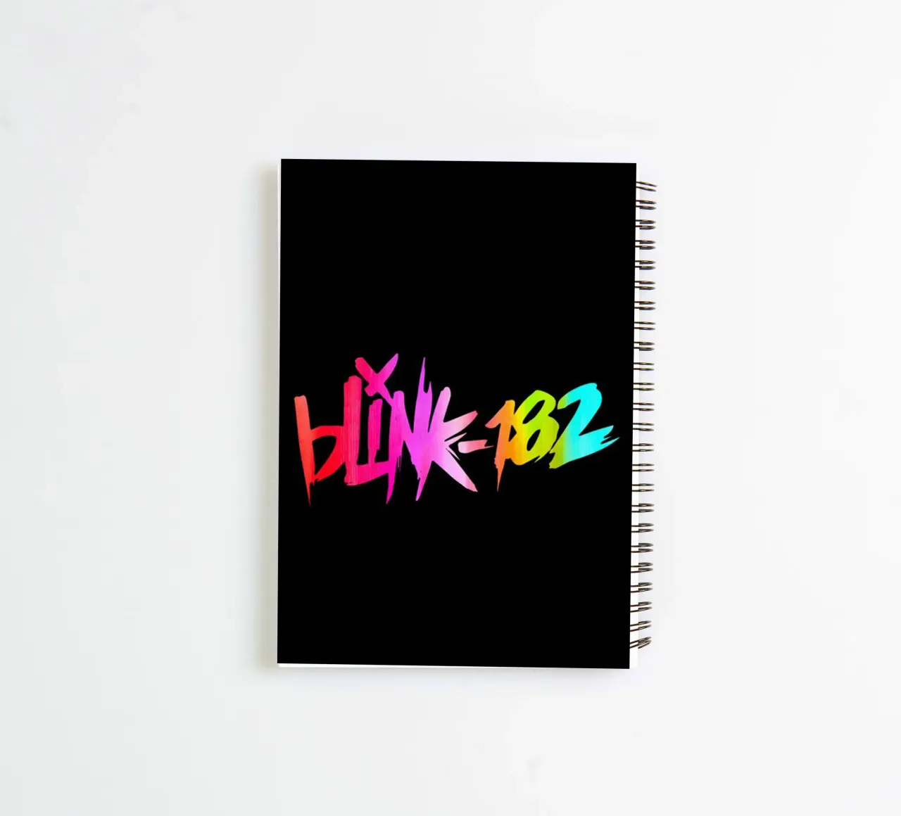 Blink 182 2 Type spiral notebook by music soul