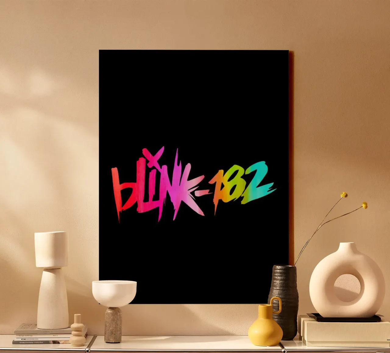 Blink 182 2 Type canvas by music soul
