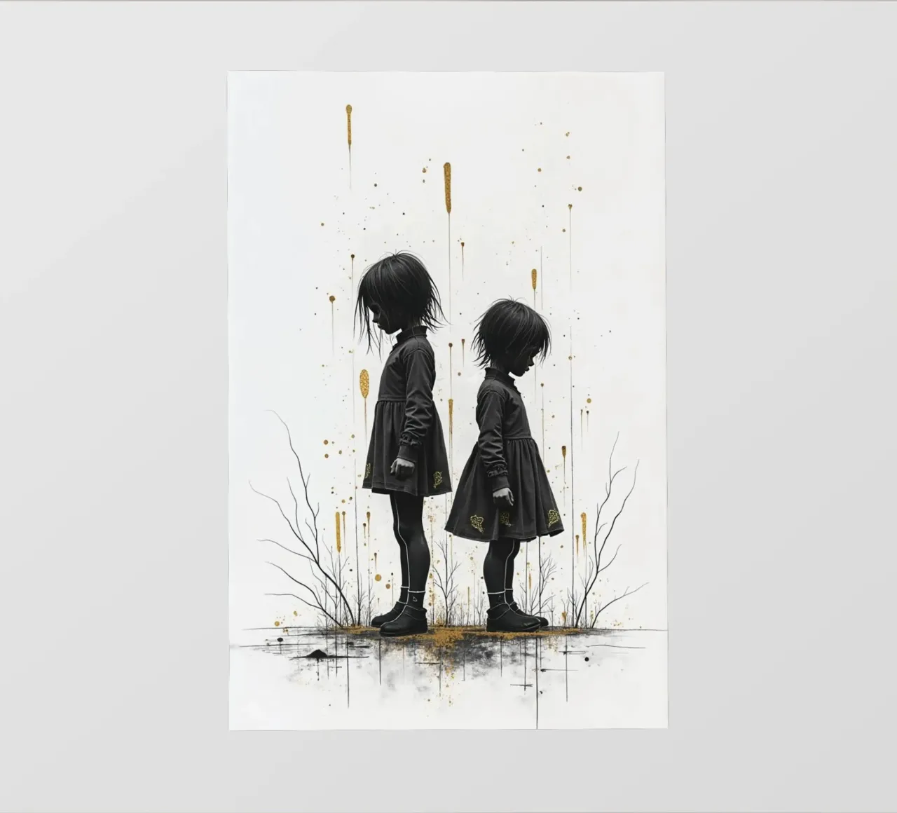 Reminisce 2 telo in pvc da Dustlight Atelier