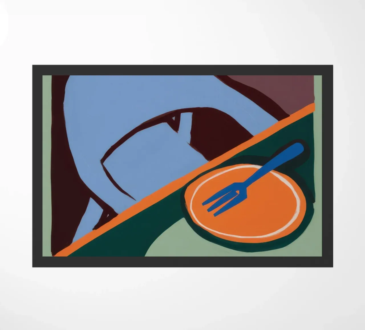 Deconstructed Eetbord deurmat van Giant Foxs