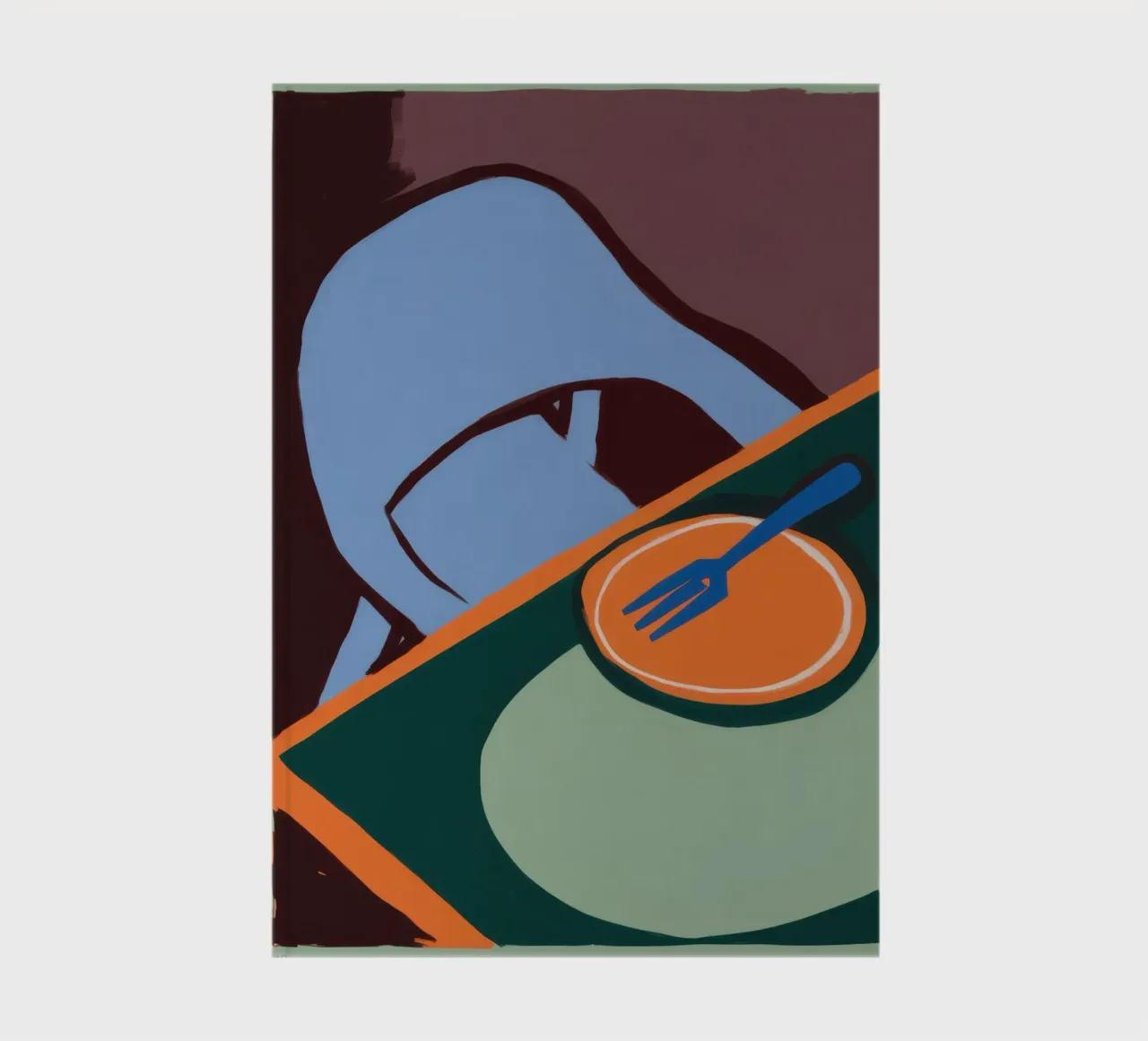 Deconstructed Dinner Plate notebook by Giant Foxs