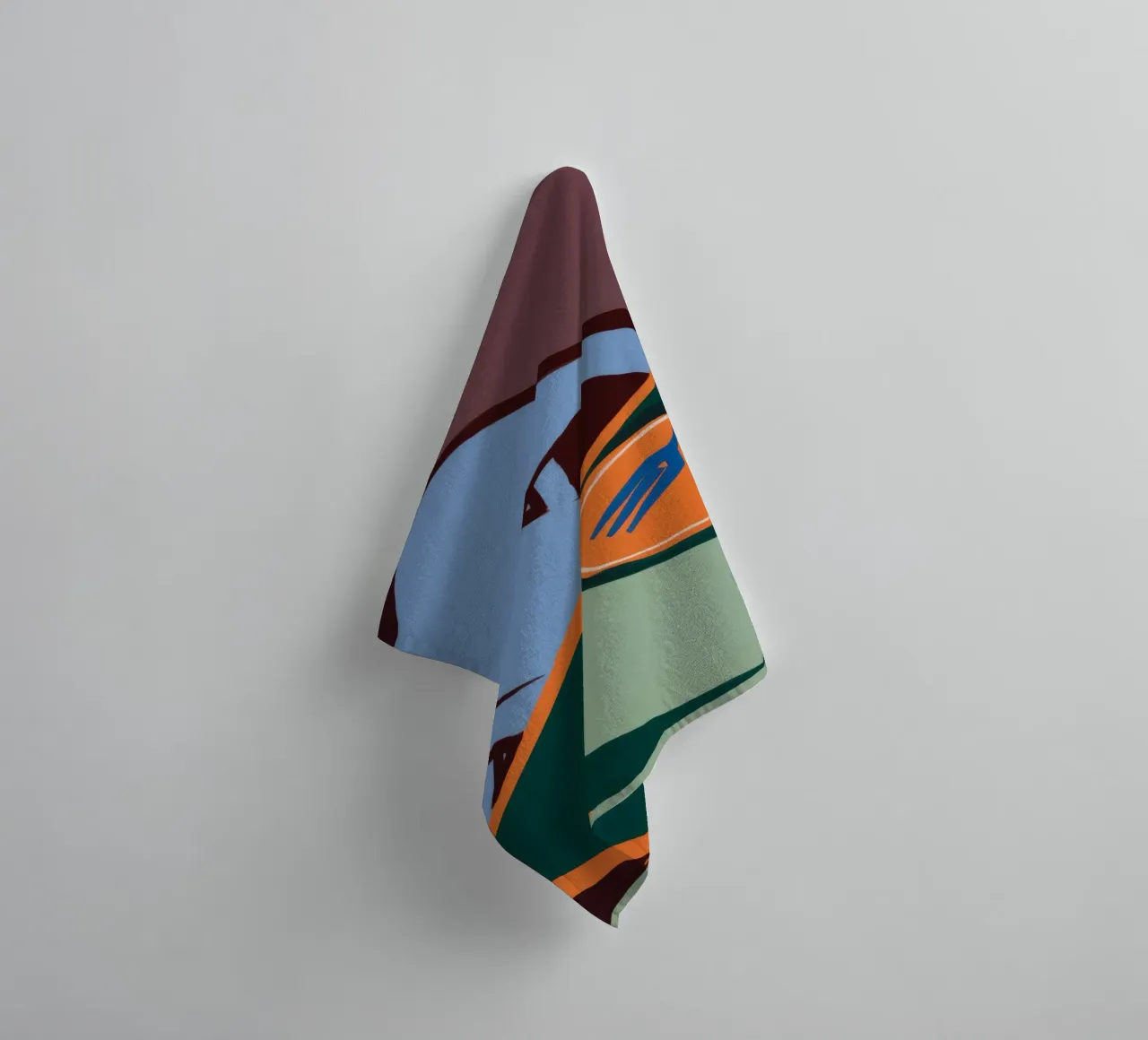 Deconstructed Eetbord badhanddoek van Giant Foxs