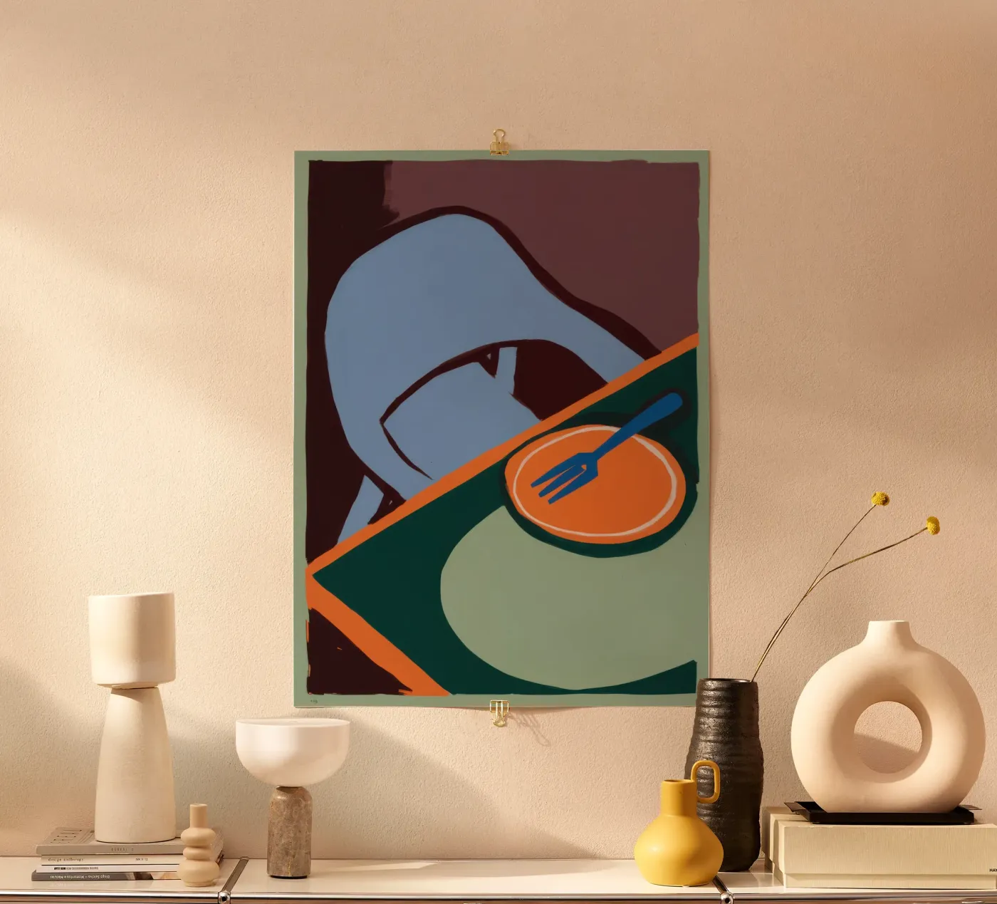 Deconstructed Dinner Plate poster de Giant Foxs