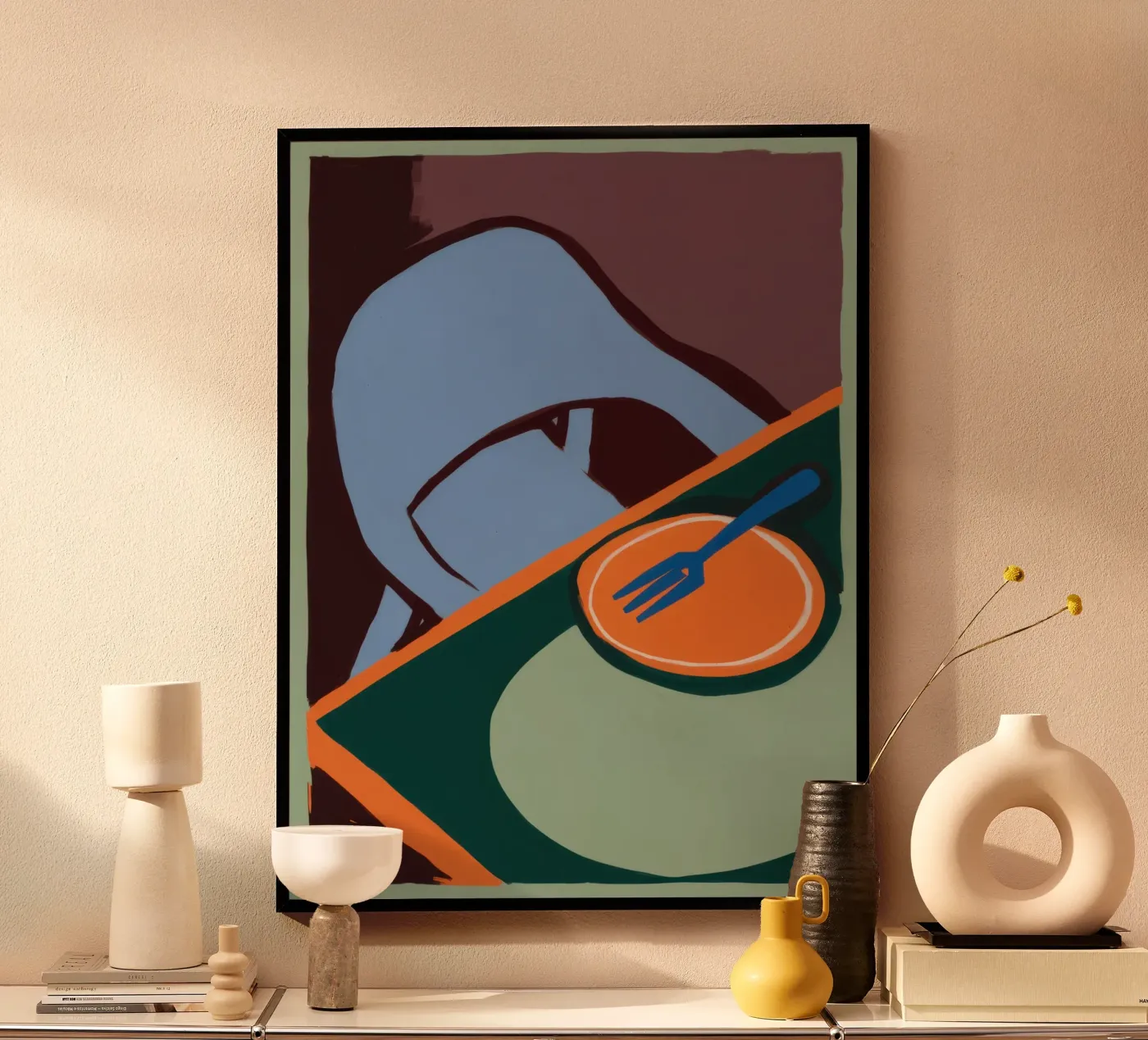 Deconstructed Dinner Plate poster de Giant Foxs