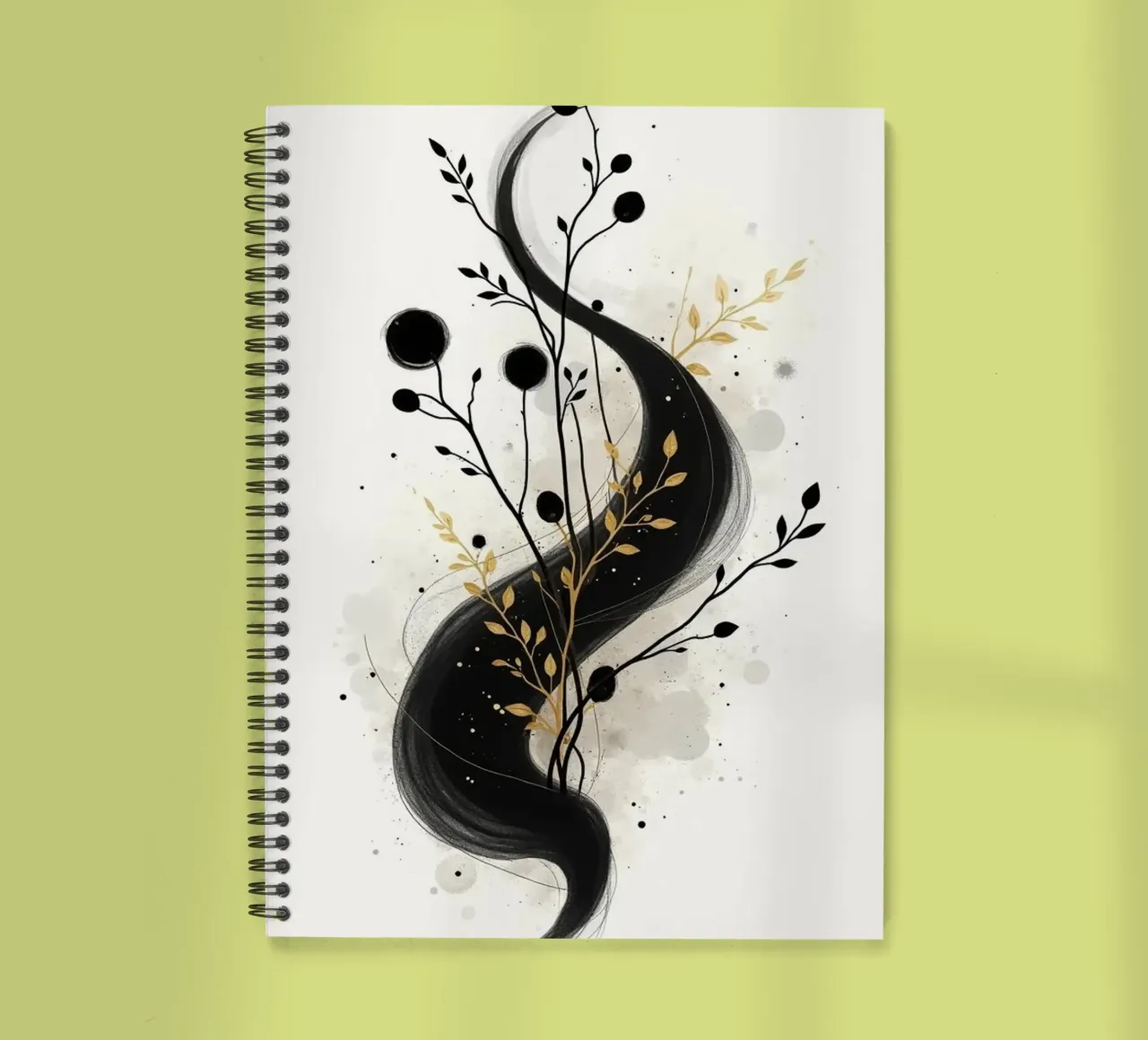 Tree of Life 2 spiral notebook by Dustlight Atelier
