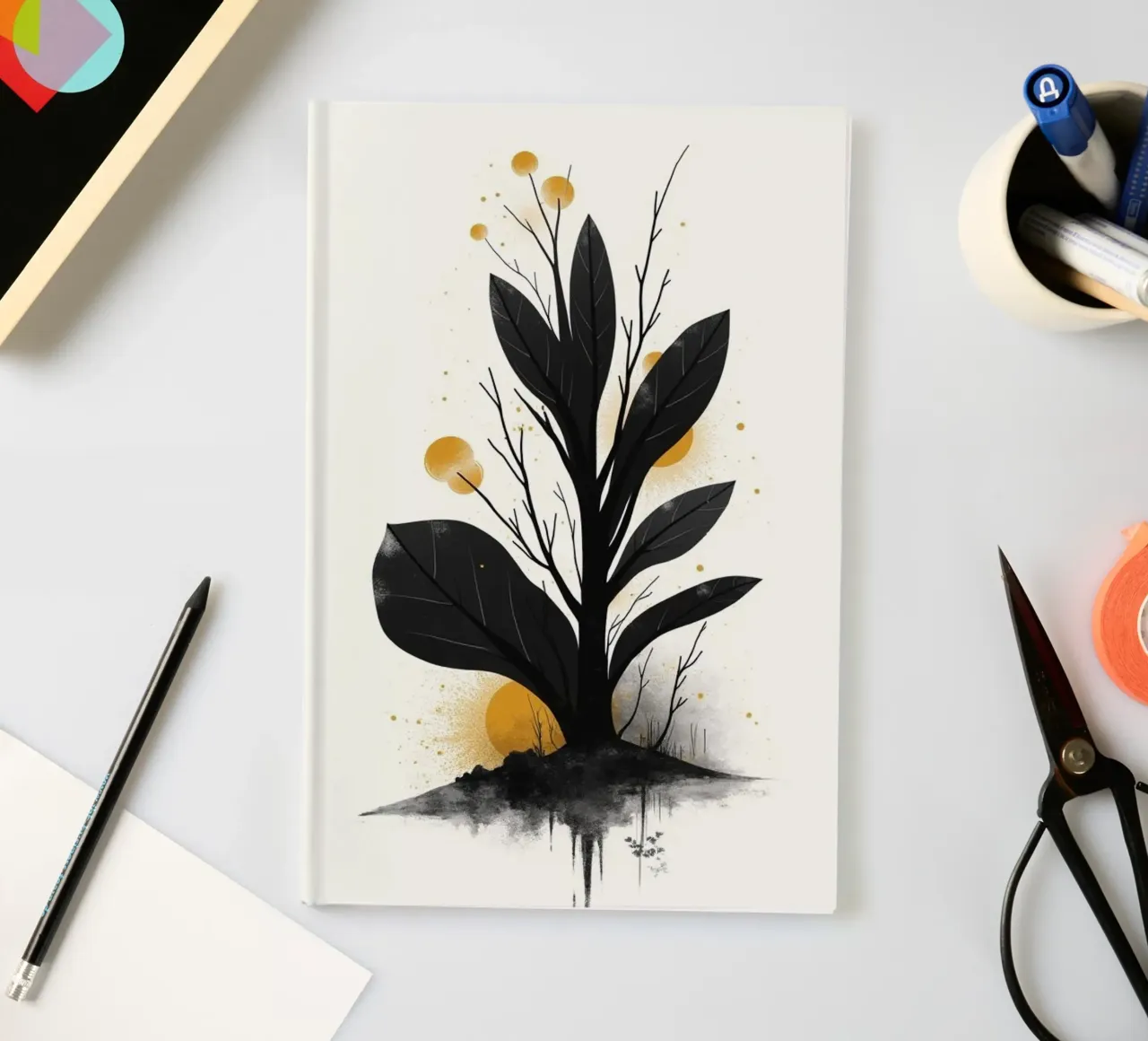 Tree of Life 3 notebook by Dustlight Atelier