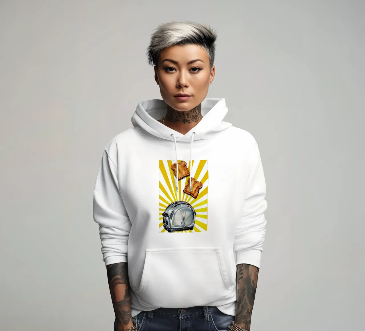 Toaster and Toast Hoodie von Kelly Gilleran