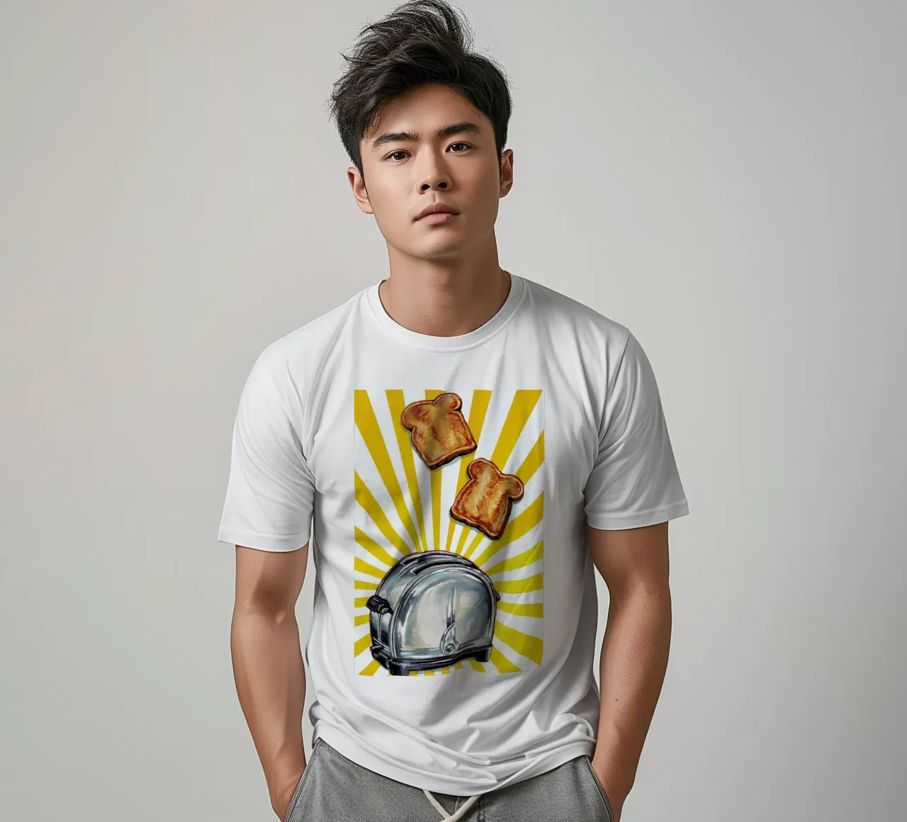 Toaster and Toast t-shirt da Kelly Gilleran