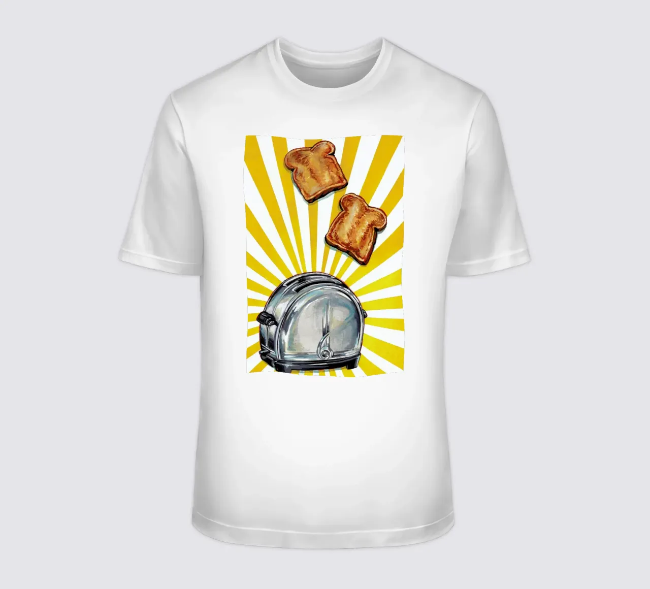 Toaster and Toast t-shirt da Kelly Gilleran