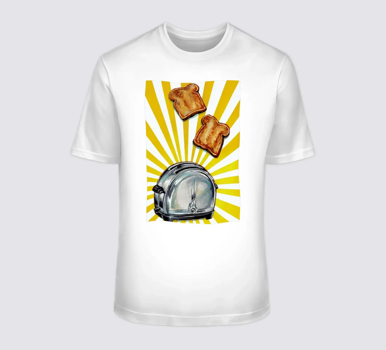 Toaster and Toast t-shirt by Kelly Gilleran