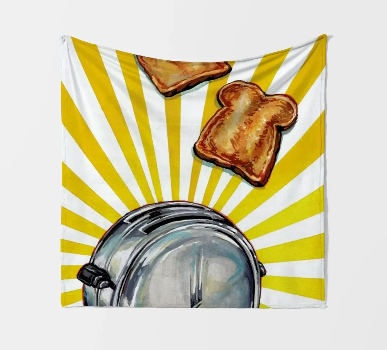 Toaster and Toast coperta in pile da Kelly Gilleran