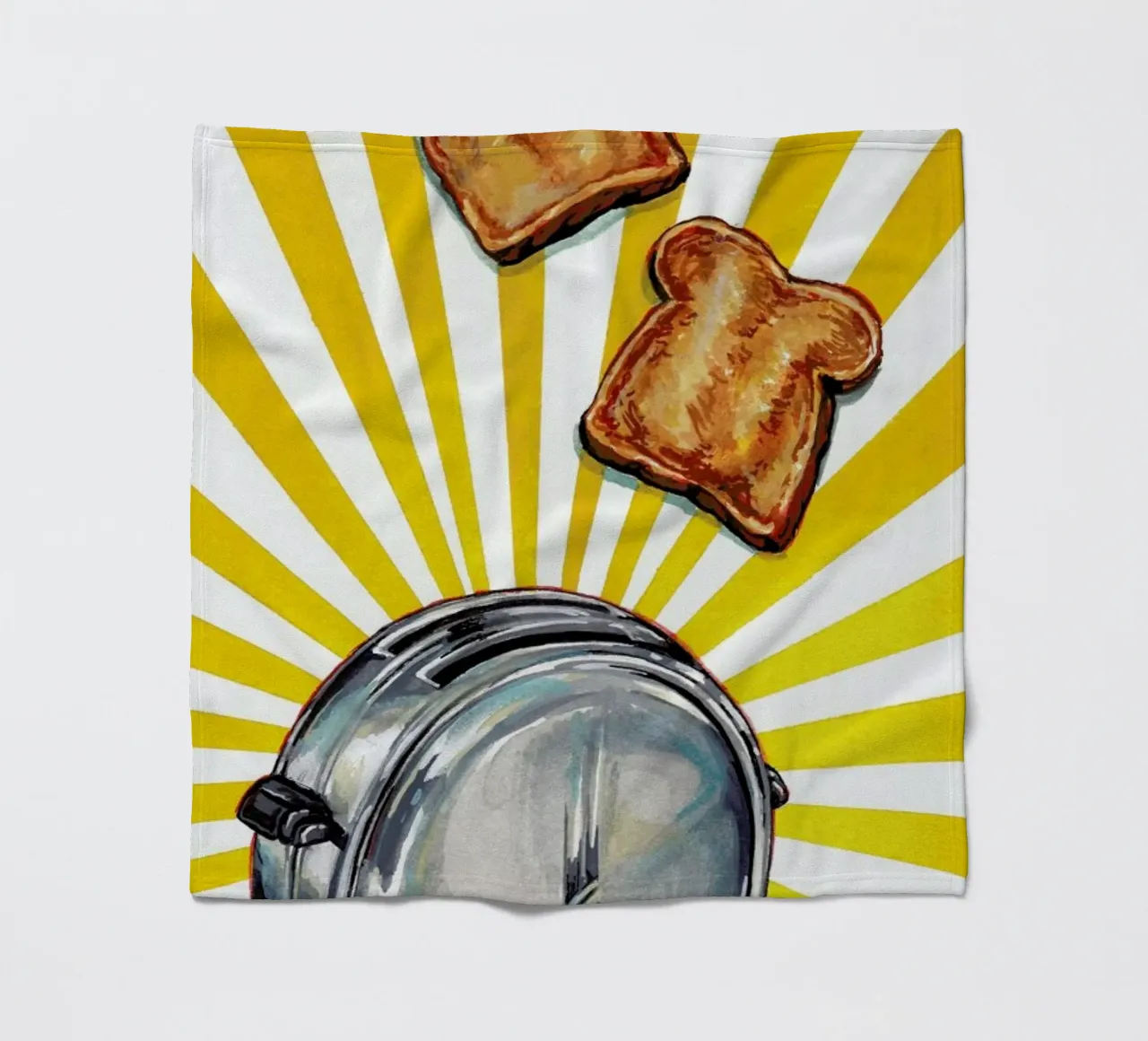 Toaster and Toast coperta in pile da Kelly Gilleran