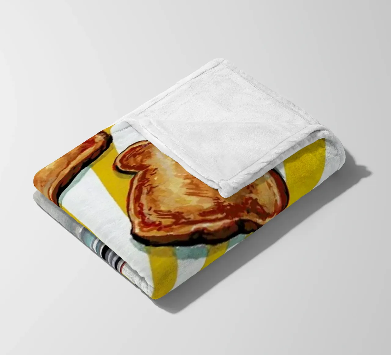 Toaster and Toast coperta in pile da Kelly Gilleran