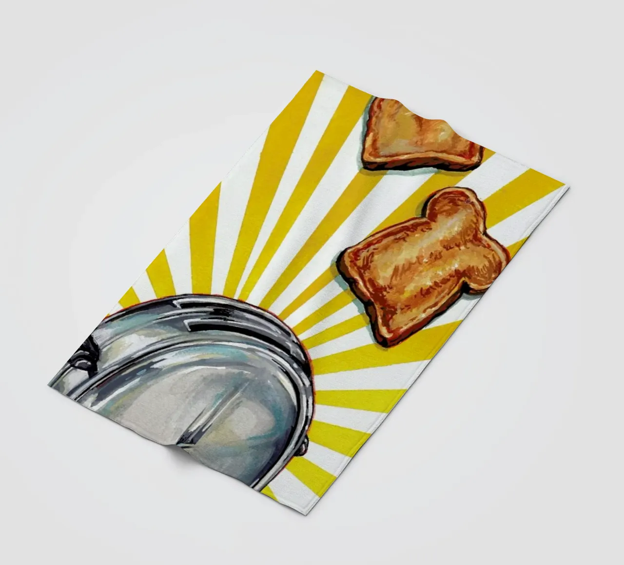 Toaster and Toast coperta in pile da Kelly Gilleran