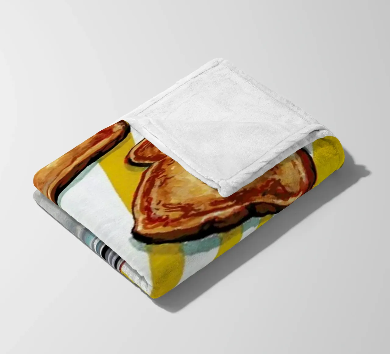 Toaster and Toast coperta in pile da Kelly Gilleran