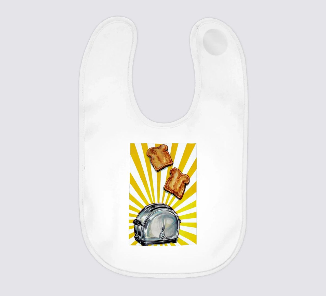 Toaster and Toast bavaglino da Kelly Gilleran