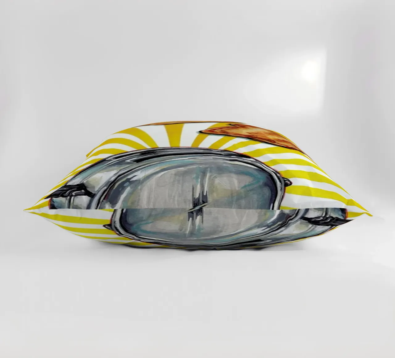 Toaster and Toast cuscino da Kelly Gilleran