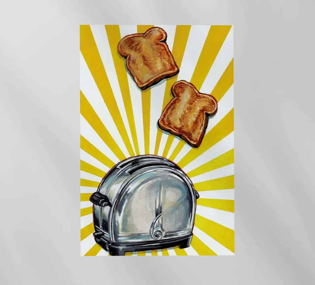 Toaster and Toast pellicola backlit da Kelly Gilleran