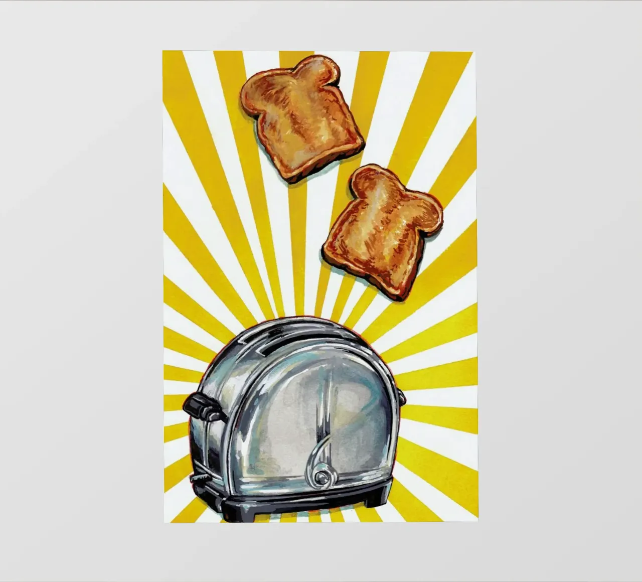 Toaster and Toast pellicola backlit da Kelly Gilleran