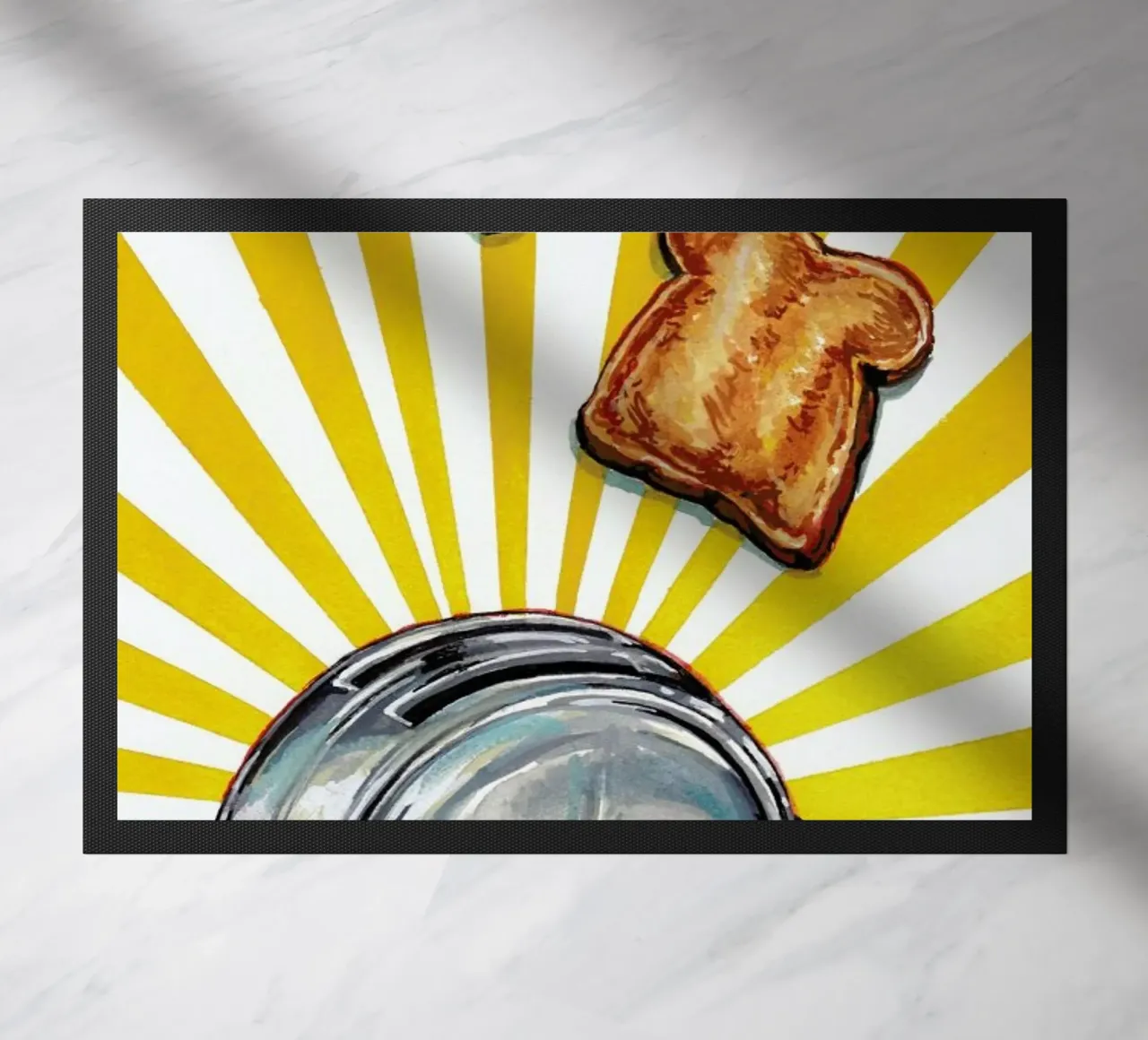 Toaster and Toast zerbino da Kelly Gilleran