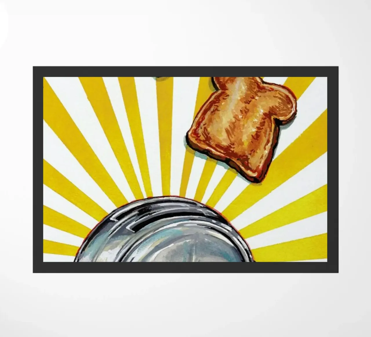 Toaster and Toast zerbino da Kelly Gilleran