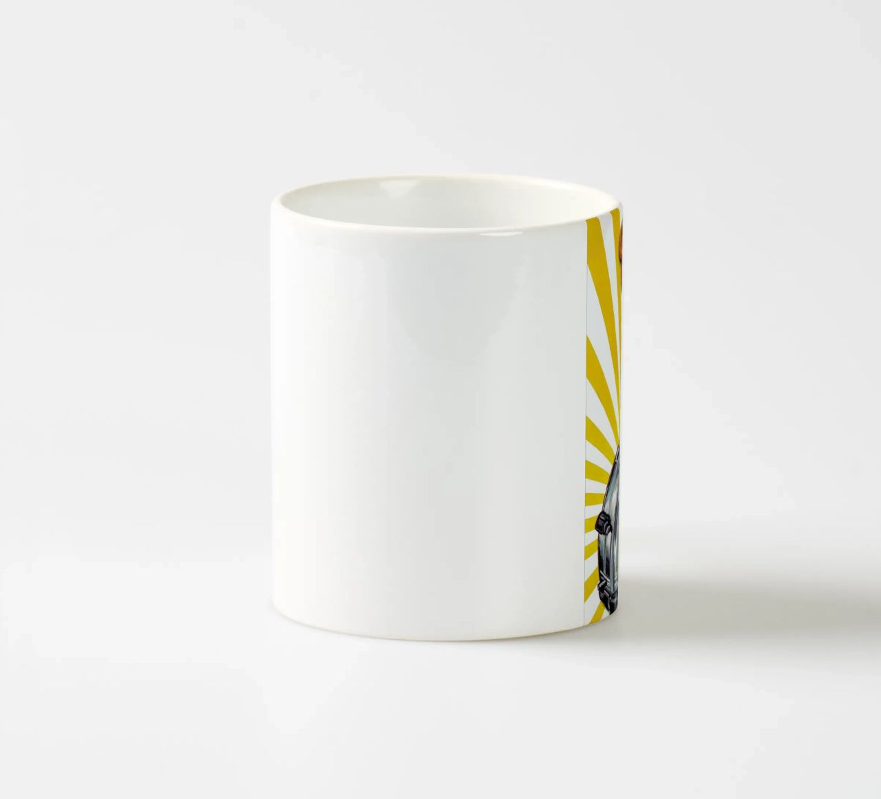 Toaster and Toast tazza in ceramica da Kelly Gilleran