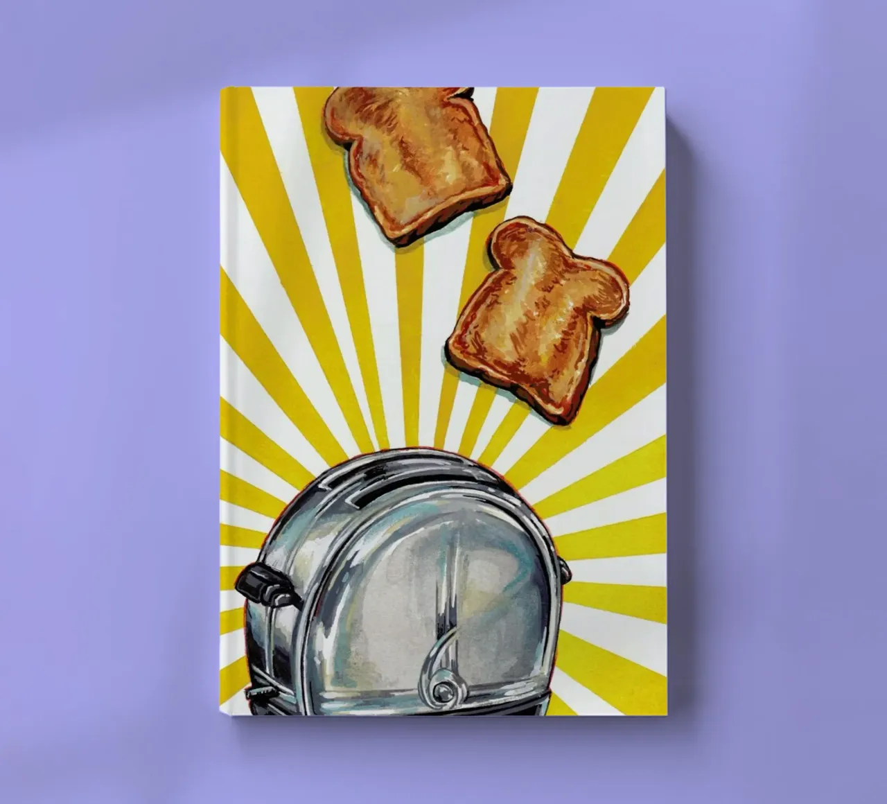 Toaster and Toast Notizbuch von Kelly Gilleran