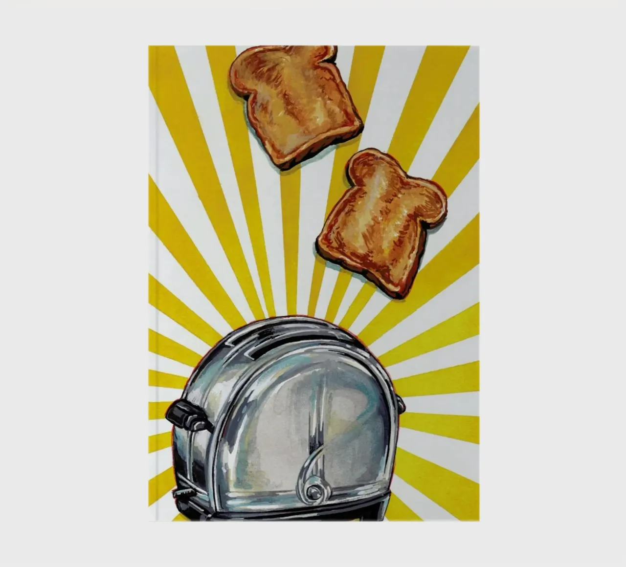 Toaster and Toast Notizbuch von Kelly Gilleran