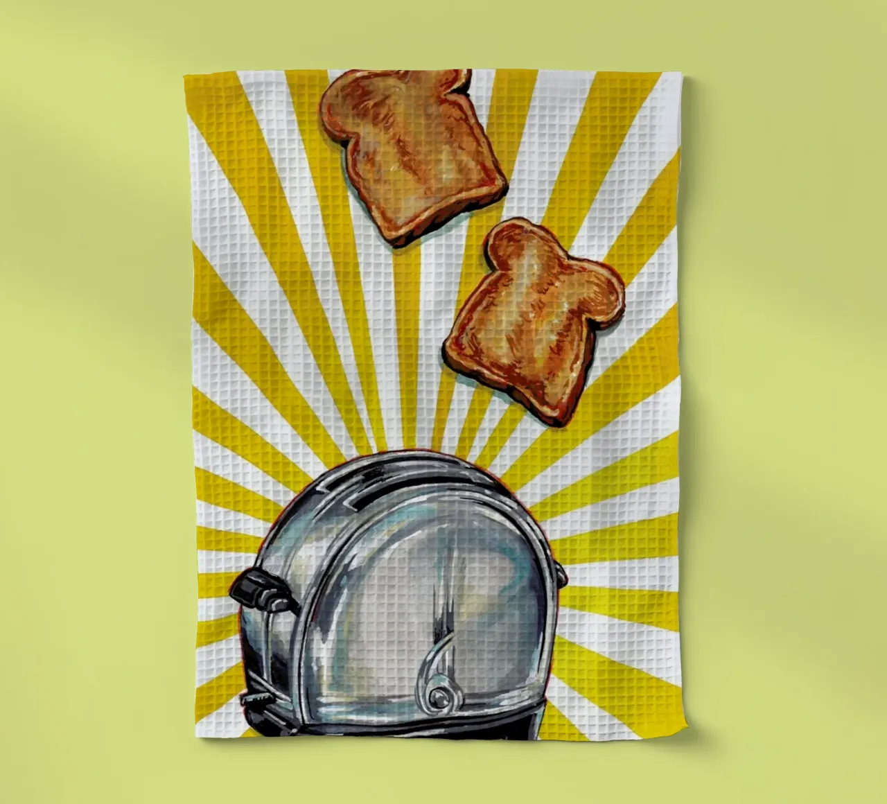 Toaster and Toast torchon de Kelly Gilleran