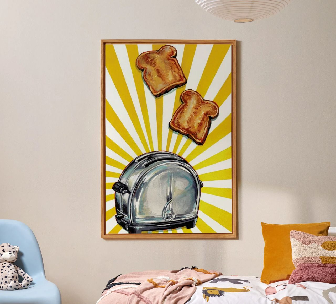 Toaster and Toast alluminio dibond da Kelly Gilleran