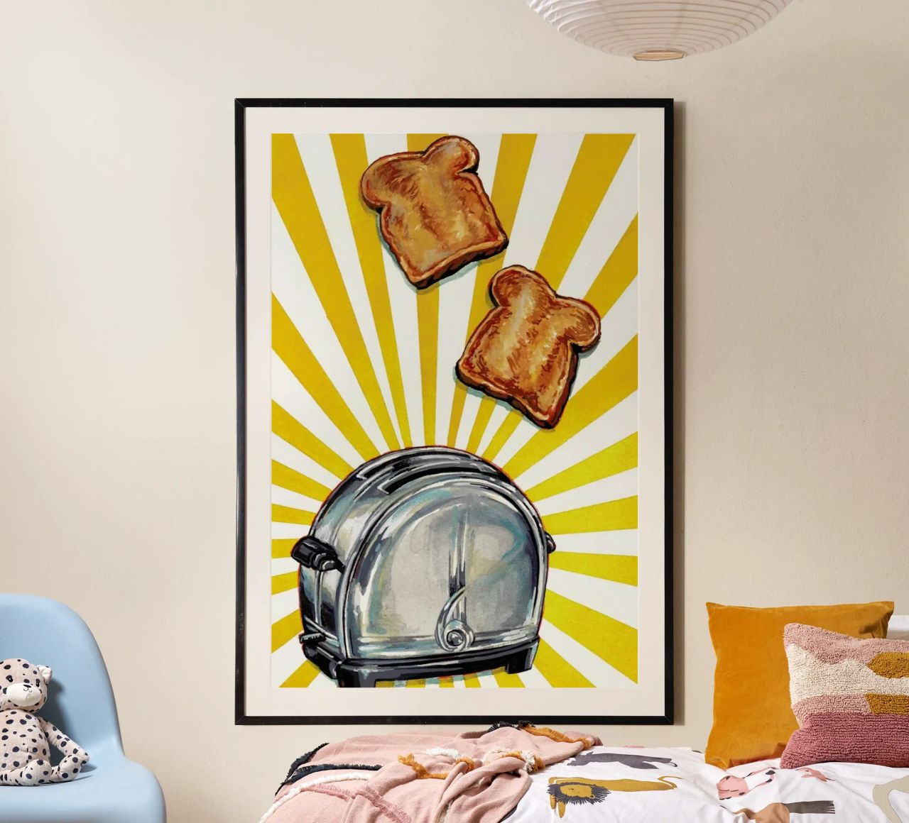 Toaster and Toast carta hahnemühle da Kelly Gilleran