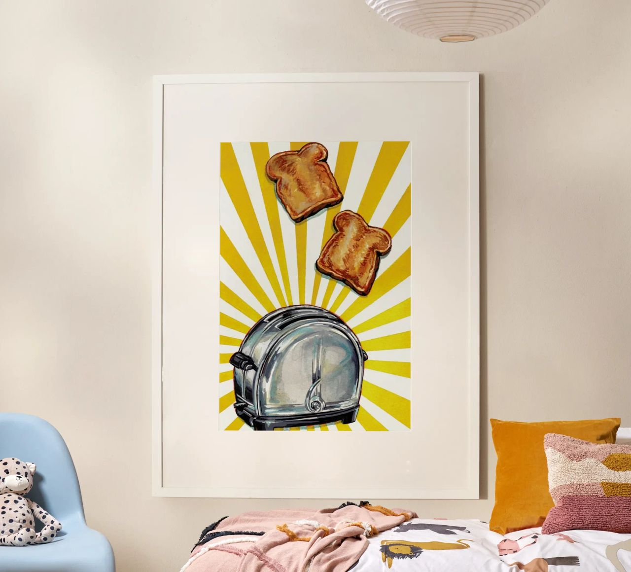 Toaster and Toast carta hahnemühle da Kelly Gilleran