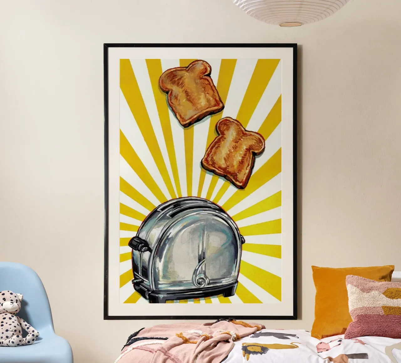 Toaster and Toast carta hahnemühle da Kelly Gilleran