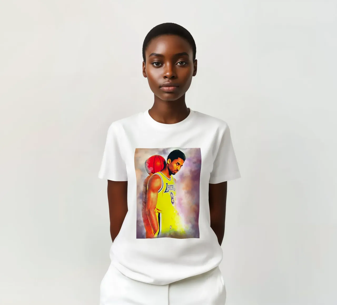 Kobe Bryant tribute t-shirt da Lembayung art
