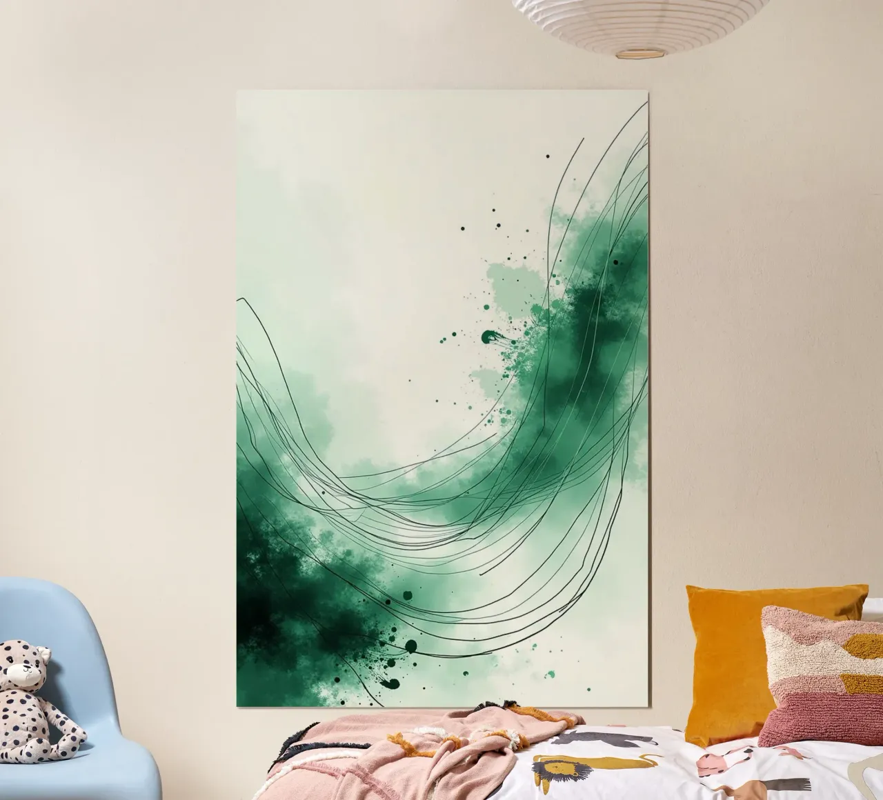 Nature poster with plastic frame by Dustlight Atelier