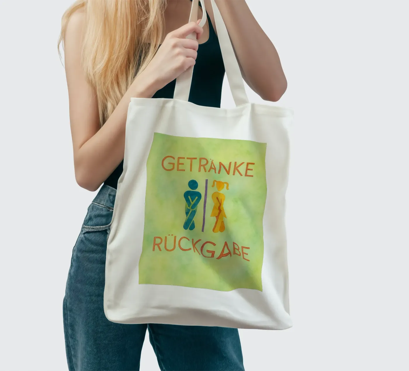 Ritorno guidato borsa in juta da Britania