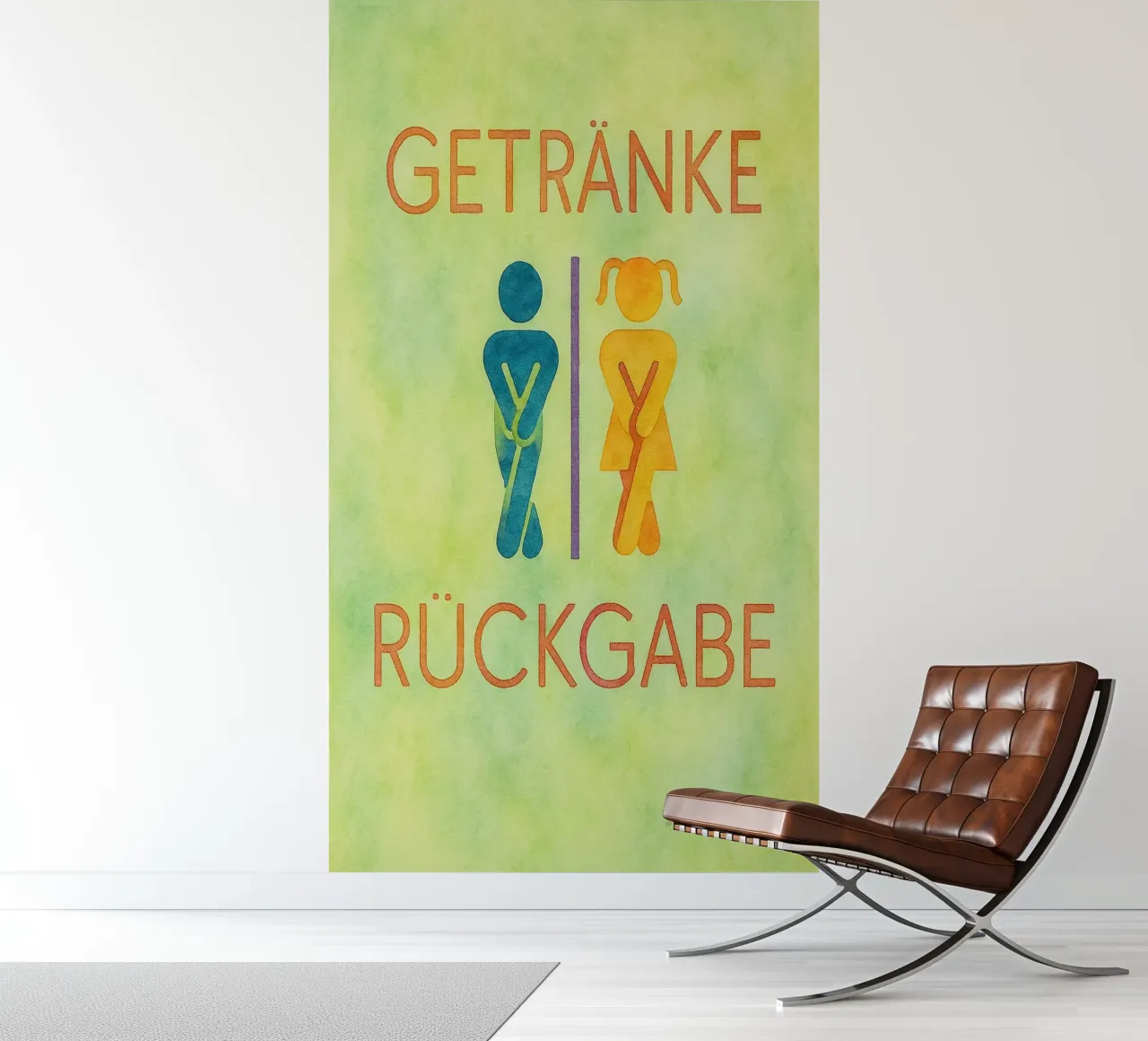 Gedreven terugkeer fotobehang van Britania