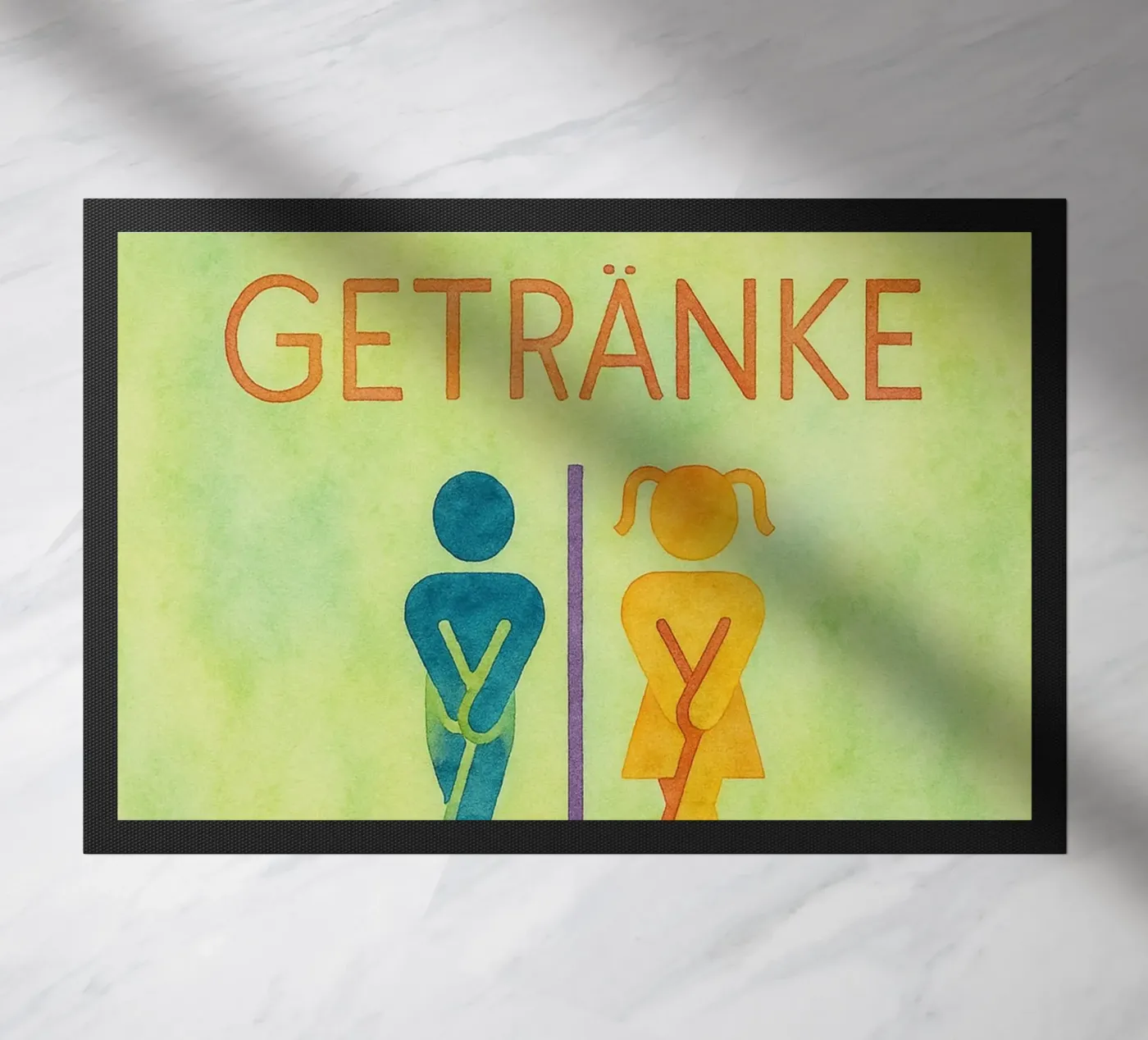 Driven return doormat by Britania