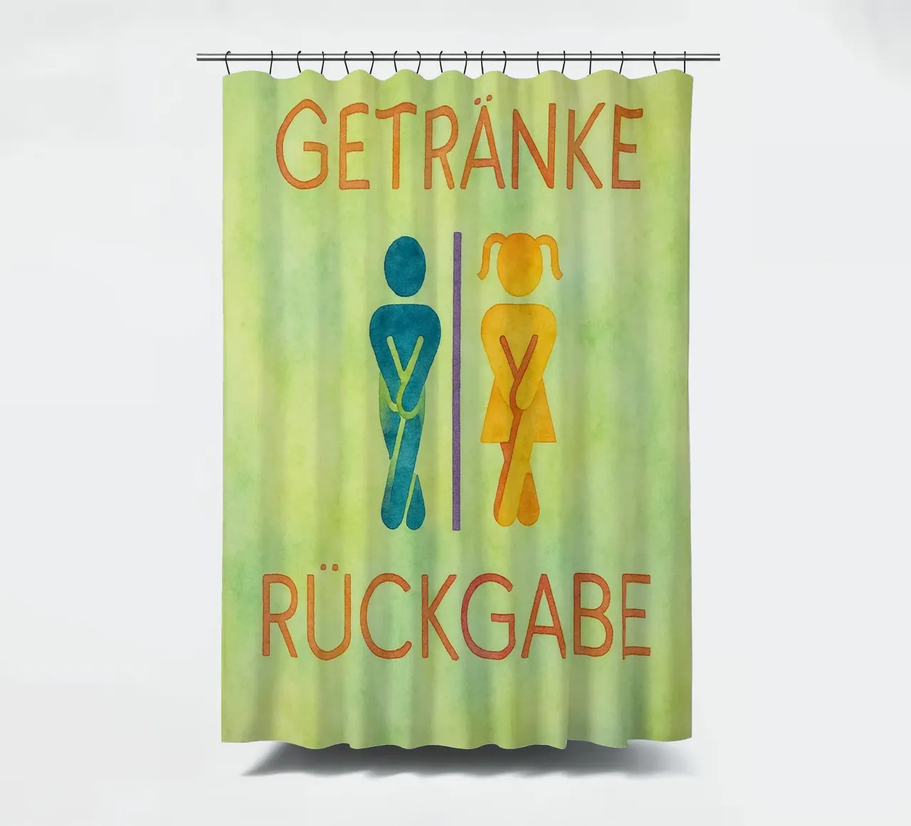 Gedreven terugkeer douchegordijn van Britania