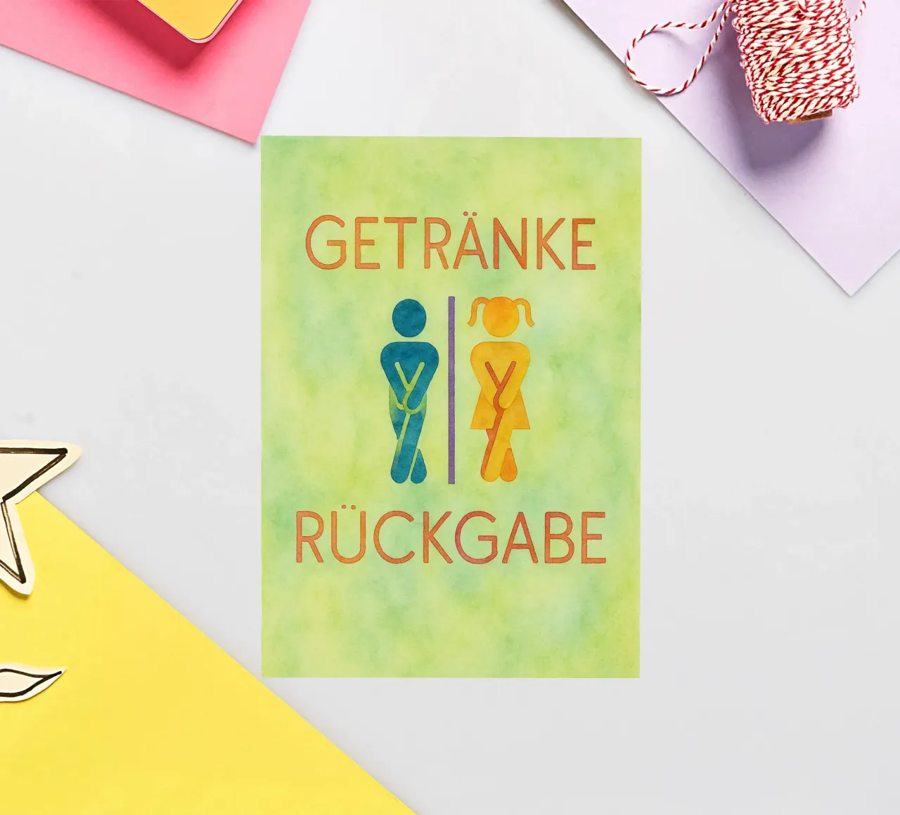 Driven return sticker by Britania